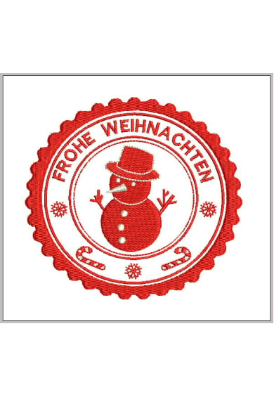 Chr015 - German Christmas stamp